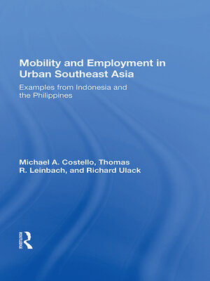cover image of Mobility and Employment in Urban Southeast Asia